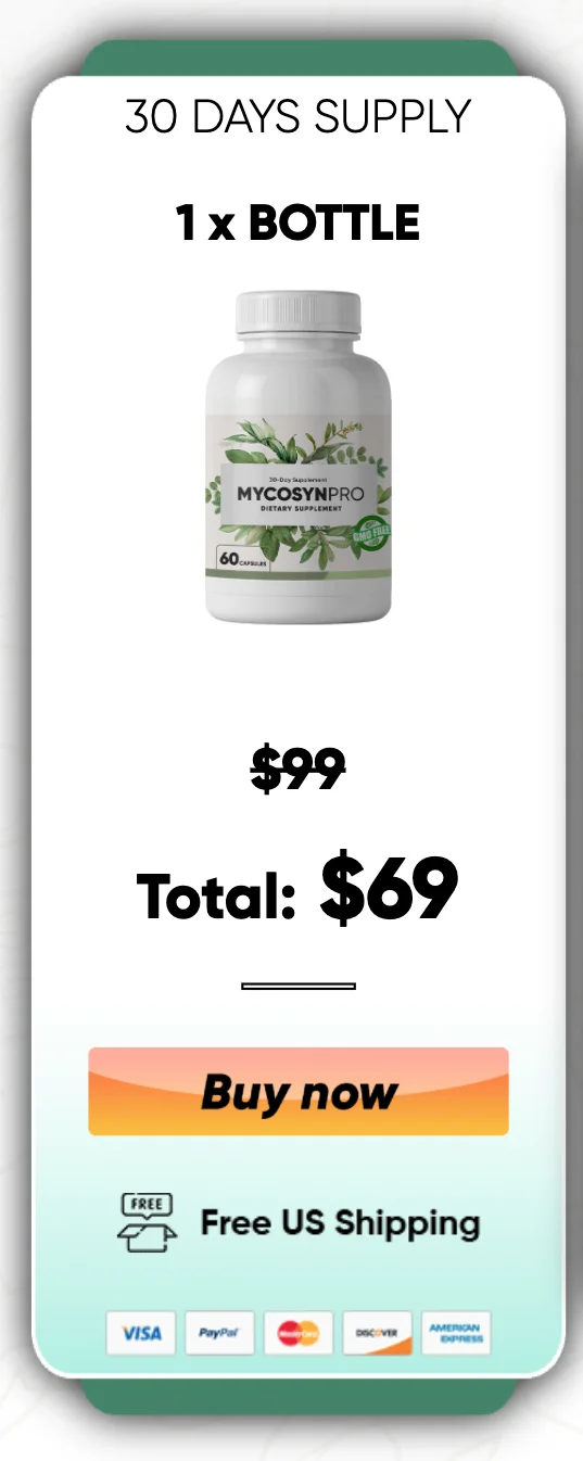 mycosyn pro 1 bottle price