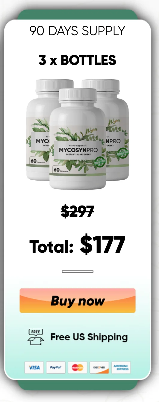 mycosyn pro 3 bottles price
